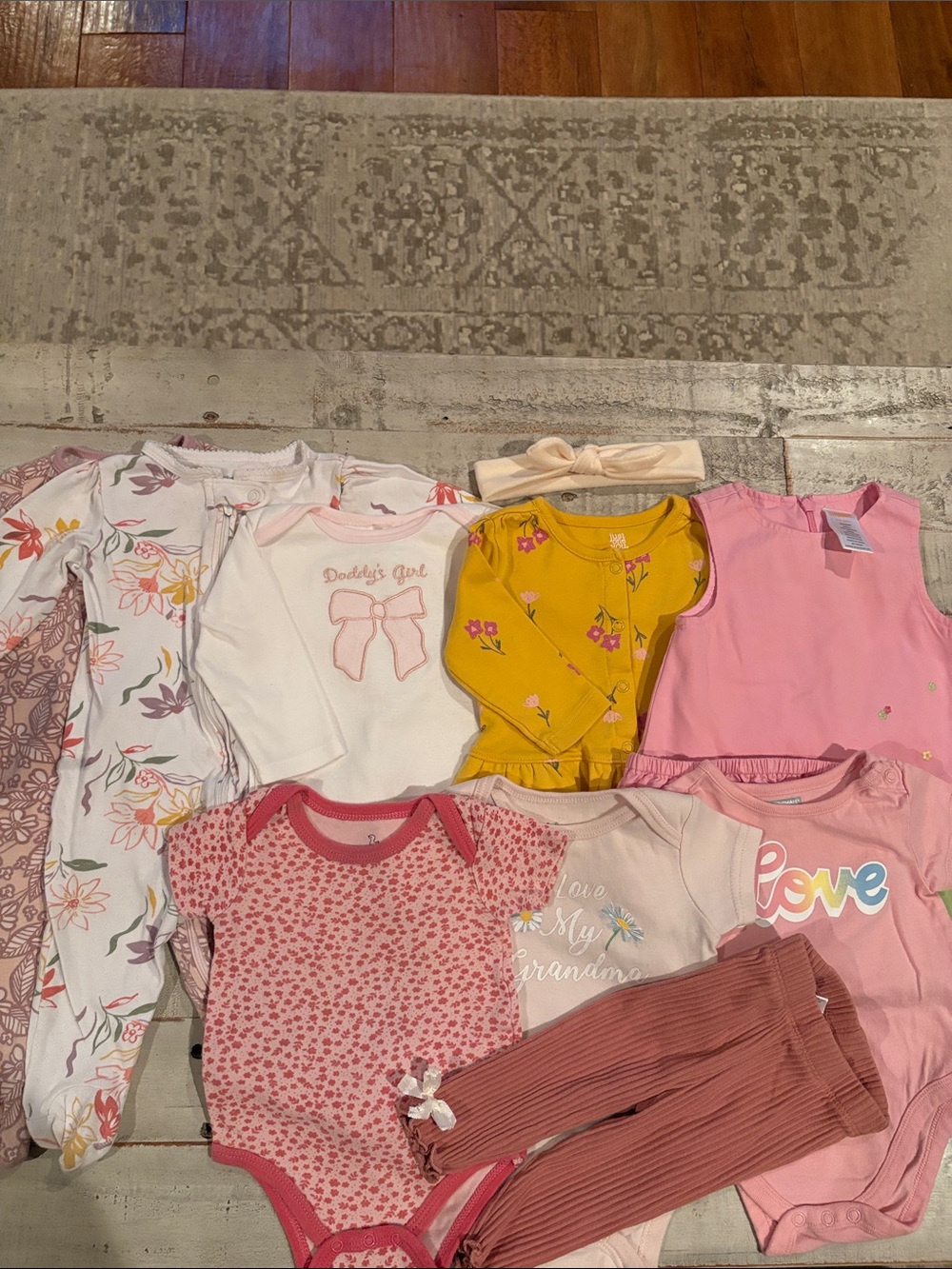 Baby Girl 11 Piece 3-6M Capsule Wardrobe Baby Clothes Bundle